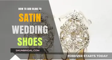 Elevate Your Wedding Look: Adding Sparkling Bling to Satin Shoes