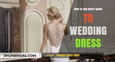 Enhance Your Booty Shape in a Wedding Dress