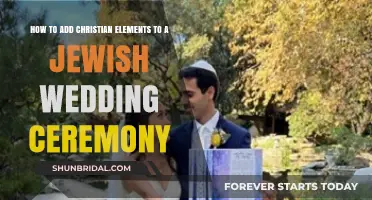 Blending Faiths: Incorporating Christian Traditions into a Jewish Wedding Ceremony