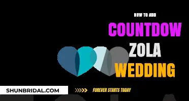 Adding a Countdown to Your Zola Wedding Website: A Step-by-Step Guide