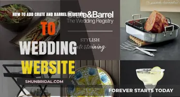 Crate and Barrel Wedding Registry: A Step-by-Step Guide
