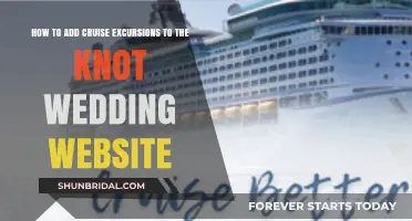 Adding Cruise Excursions to Your Knot Wedding Website: A Step-by-Step Guide