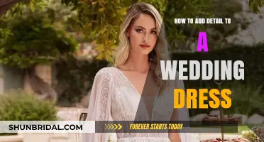 Enhancing Your Wedding Dress: Adding Intricate Details