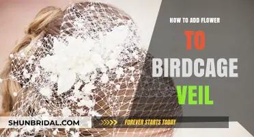 Elegant DIY: Adding Floral Accents to Your Birdcage Veil