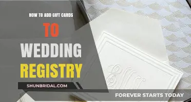 Adding Gift Cards to Your Wedding Registry: A Modern Guide