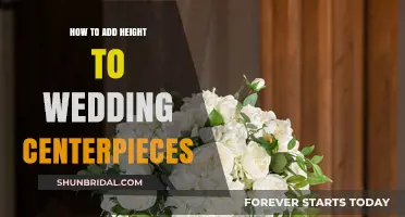 Elevate Your Wedding Decor: Creative Ways to Add Height to Centerpieces