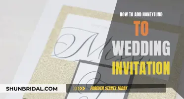 Honeyfund Wedding Invites: Etiquette and Wording Ideas