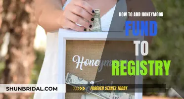 Creating a Honeymoon Fund: Adding to Your Wedding Registry