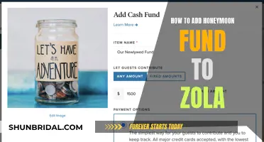 Honeymoon Fund: Adding Money to Zola: A Step-by-Step Guide