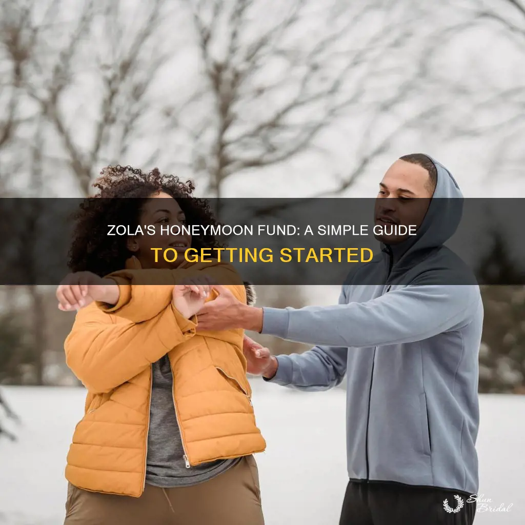 how to add honeymoon fund to zola