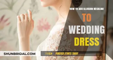 Enhance Your Wedding Dress with an Illusion Neckline