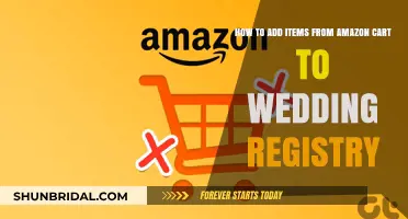 Transfer Amazon Cart Items to Your Wedding Registry