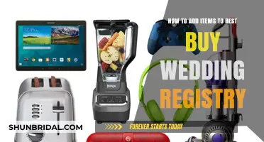 Easy Steps to Add Items to Your Best Buy Wedding Registry