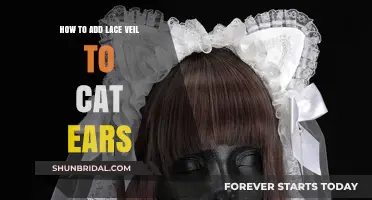 Crafting Whimsical Cat Ears: Adding a Delicate Lace Veil Tutorial