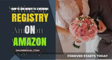 Amazon Wedding Registry: Adding Cash Gifts