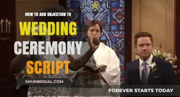 Crafting Unique Wedding Vows: Adding Personal Objections to Your Ceremony Script