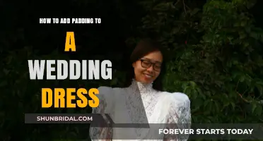 Adjusting Your Wedding Dress: Adding Padding for a Perfect Fit