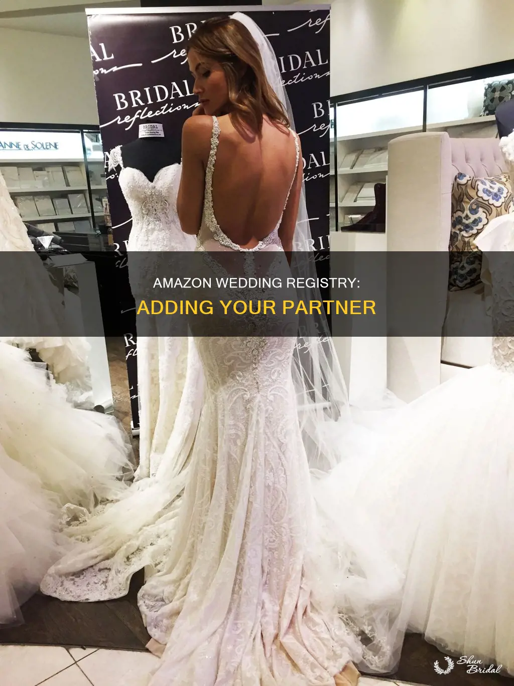how to add partner to amazon wedding registry