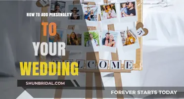 Infuse Your Wedding with Unique Personality: Creative Tips and Ideas