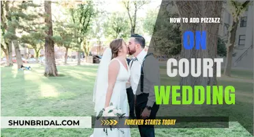Elevate Your Court Wedding: Simple Tips to Add Pizzazz and Charm