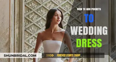 Adding Pockets to Your Wedding Dress: A Simple Guide