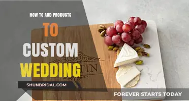 Personalize Your Big Day: Adding Unique Products to Your Custom Wedding