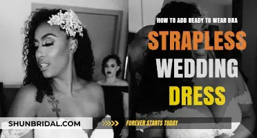Guide to Attaching a Bra to Your Strapless Wedding Dress