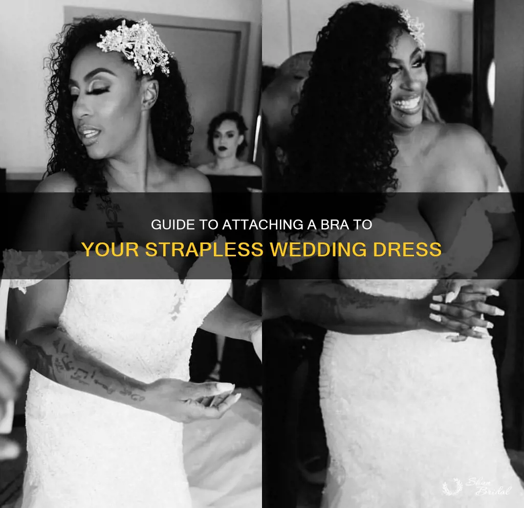 how to add ready to wear bra strapless wedding dress