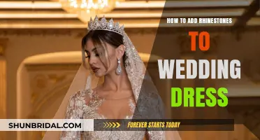 Embellishing Your Wedding Dress with Rhinestones: A Guide