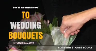 Elegant DIY Guide: Adding Ribbon Loops to Wedding Bouquets