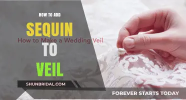 Sparkle and Shine: A Step-by-Step Guide to Adding Sequin to Your Veil