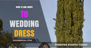 Enhance Your Wedding Dress with These Shape-Adding Tricks