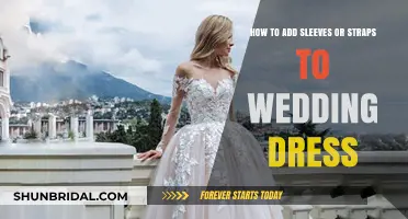 Transform Your Strapless Wedding Dress: Sleeves and Straps