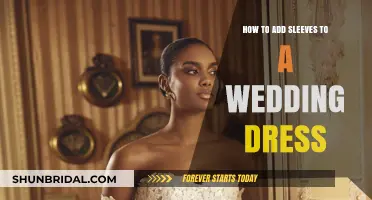 Transforming Your Strapless Wedding Dress by Adding Sleeves