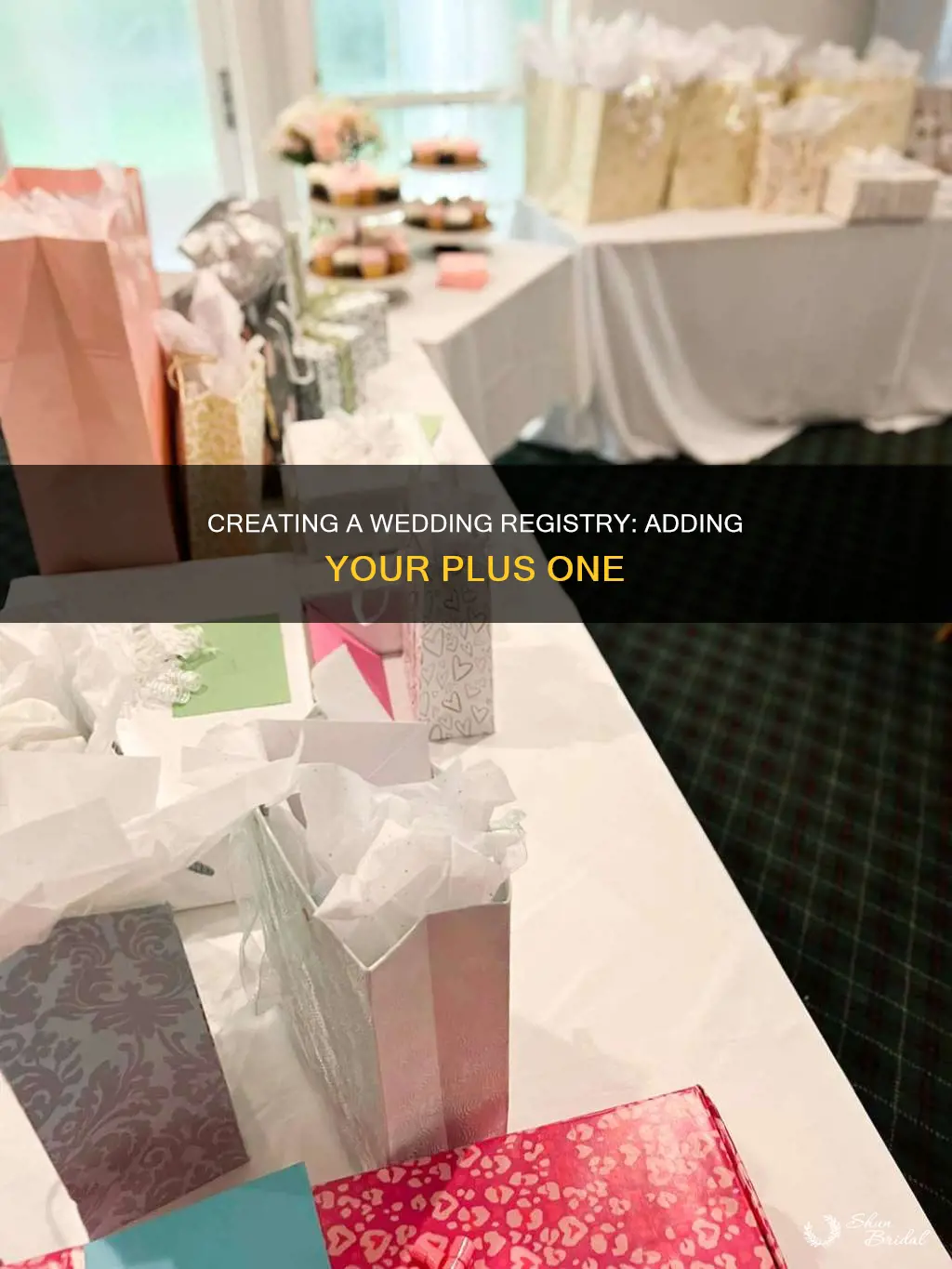 how to add so.comeone to wedding registry