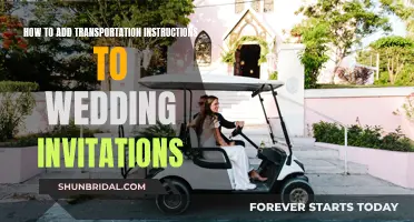 Wedding Invitation Transportation: Guide Your Guests Smoothly