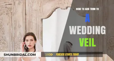 Elegant Veil Upgrade: Simple Steps to Add Trim to Your Wedding Veil
