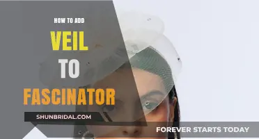 Elegant Veil Attachment: Enhancing Your Fascinator with Grace and Style