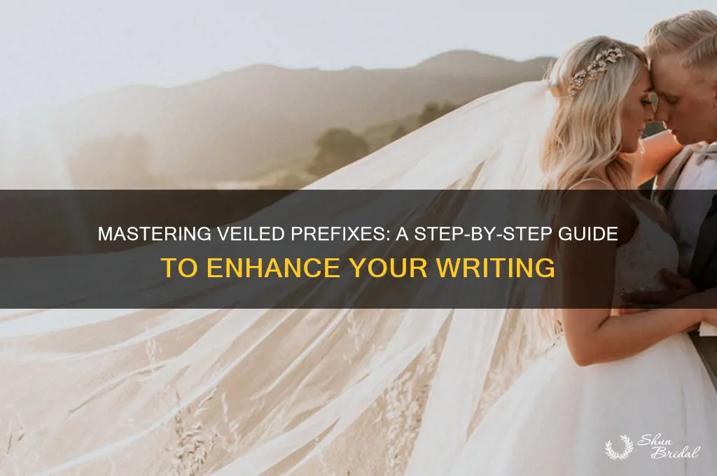 how to add veiled prefix