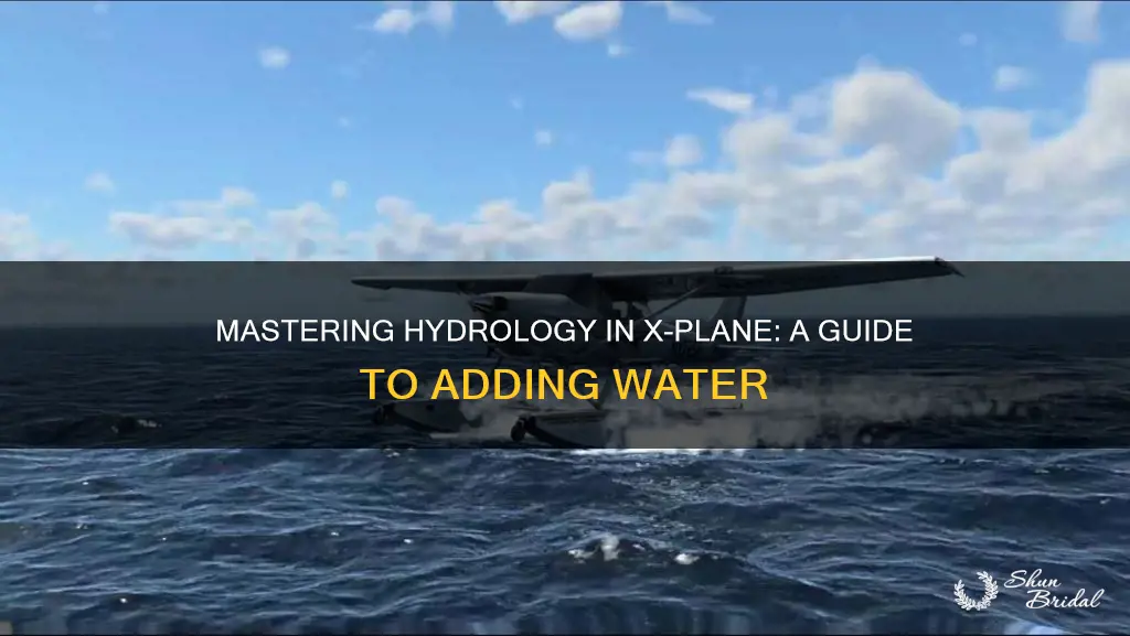 how to add water id wed x-plane