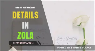Adding Wedding Details to Zola: A Step-by-Step Guide for Couples