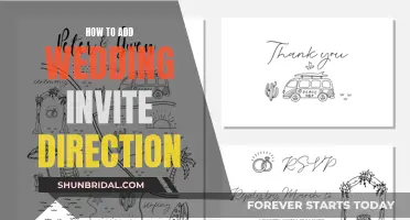 Crafting Wedding Invite Directions: A Simple Guide for Couples