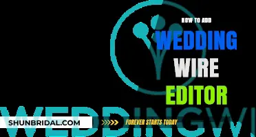 Mastering Wedding Wire: A Step-by-Step Guide to Adding Editors
