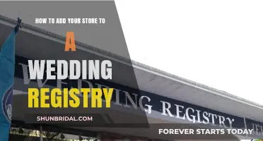 Ways to Add Your Store to Wedding Registries