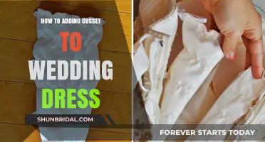 Expanding Your Wedding Gown: Adding Gussets for a Perfect Fit