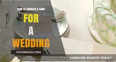 Writing a Wedding Card: Addressing Etiquette and Tips