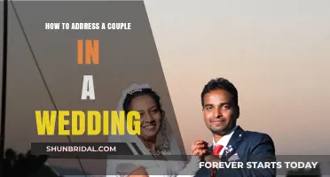 Ways to Address a Couple: Wedding Edition