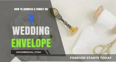 Addressing Wedding Invites: Family Edition