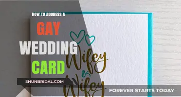 Addressing a Gay Wedding Card: Etiquette and Tips