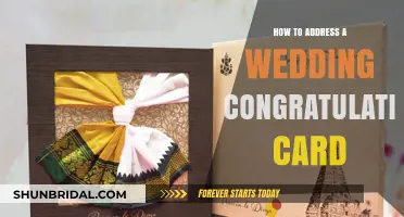 Writing the Perfect Wedding Congratulations Card